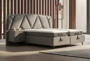 Dreamland Bed-Base-Headboard Sleeping Set