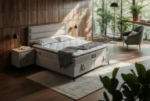Moon Bed-Base-Headboard Sleeping Set